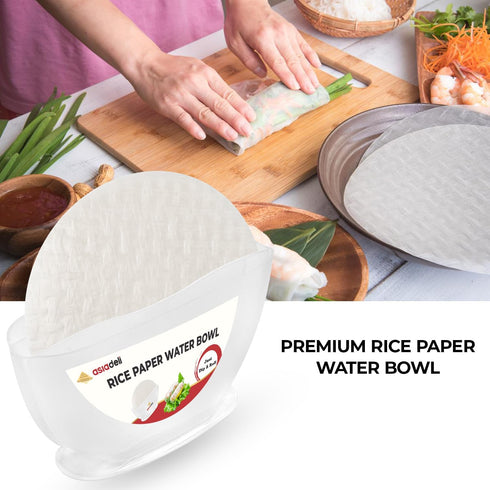 Premium Rice Paper Water Bowl - Water Bowl for soaking Rice Paper (bowl 23cm) (Bowl 10.7 inches)...