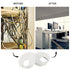 20 Pack 2 Inch/50mm Round Plastic Desk Grommets, White Wire Organizer Caps, PC Computer Port Cable Hole Cover Plug Bushings, Perfect for Hide Data...