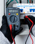 Multimeter Tester 2000 Counts Digital Multimeter with DC AC Voltmeter and Ohm Volt Amp Meter ; Measures Voltage, Current, Resistance; Tests Live W...