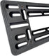 Aootf Front License Plate Mounting Kit-Universal Front Plate Holder Adapter Bumper Bracket & Carbon Fiber Style License Plate Frame, Anti-Theft Sc...