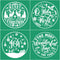 JAJADO Silk Screen Transfers Joy Merry Christmas Silk Screen Stencils Holy Night Adhesive Stencils for Painting on Canvas/Envelopes/Card/Wood Door...