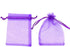 50Pcs Purple Organza Bags 3x4 inch, Small Mesh Gift Bags Drawstring Halloween Candy Treat Pouches Wedding Party Holiday Favor Bag...