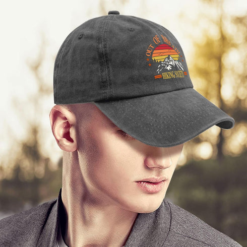 Golf Hat Mens Outdoor Hat Pigment Black Golf Hat Gifts for Daughter Outdoor Caps...
