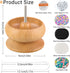 hobbyworker The Upgrade Version Wooden Bead Spinner with 2 Pcs Big Needles,8000 Pcs Seed Beads and 1 Surprise Gift Pack for Jewelry Making Tools,Q...