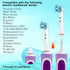FIRIK Toothbrush Heads Replacement Compatible with Oral B: 8 Pack Professional Brush Head Refills for Braun Pro 1000/3000/5000/7000/8000/9000, Flo...