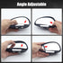Car Blind Spot Mirror, HD Glasses Car Auxiliary Mirrors, Car Rearview Mirror Convex Wide Angle Stick + Clip On, Adjustable for Cars SUV Trucks Lef...