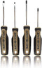 Spec Ops Tools 4-Piece Screwdriver Set, Phillips #1 & #2, Slotted 3/16" & 1/4", Magnetic Tip, 3% Donated to Veterans...