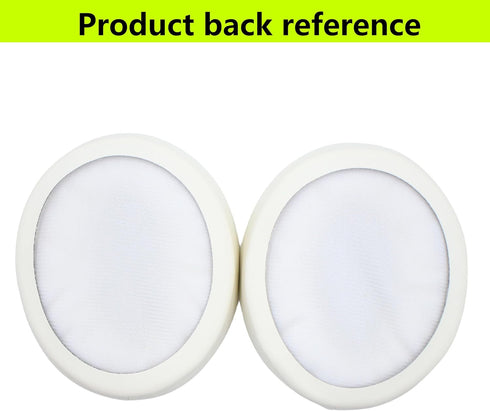 HD4.50BT Ear Pads Replacement Type Memory Foam Leather Ear Pads Suitable for Sennheiser HD4.50BT HD4.50BTNC HD4.40BT Headset Use (White)...
