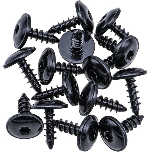 Rexka 15pcs T25 Fender Liner Splash Shield Bumper Cover Self Tapping Torx Screw Compatible with N90974701 Volkswagon Audi Porsche...