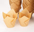 GOLDEN APPLE, 200 Pcs Tulip Cupcake Liner Baking Cup Muffin Tins Cups for Weddings, Birthdays, Baby Showers (Medium, Natural)...