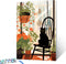 Tucocoo Cute Black Cat Paint by Bumbers for Adults Swing Chair Plants Lamp DIY Paint by Numbers Acrylic Paint Canvas Abstract Graffiti Nature-Insp...