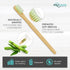 36 Pack Disposable Bamboo Toothbrushes with Toothpaste Built in - Prepasted Toothbrushes Individually Wrapped - Single Use Waterless Tooth Brush w...