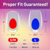 Heel Cups for Heel Pain Relief - Heel Cups for Plantar Fasciitis Women & Men - Gel Heel Cup - Cushion Insert for Shock Absorption - Silicone Heel ...