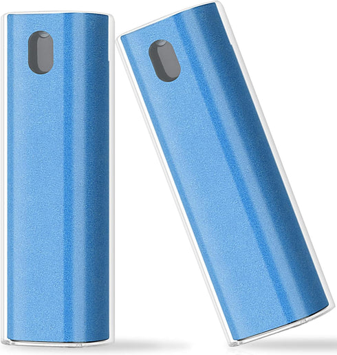 2 Pcs Fingerprint Proof Screen Cleaner, 3 in 1Touchscreen Mist Cleaner Spray Wipe Cleaner Screen Cleaner Soft Fiber Flannel, Safe for All Phones G...
