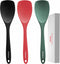 Upgrade Silicone Spatula Spoon Set,VOVOLY Heat Resistant Rubber Spoonula, Seamless Non-Stick Flexible Scrapers for Baking Mixing Tool,3 Pack,...
