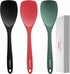 Upgrade Silicone Spatula Spoon Set,VOVOLY Heat Resistant Rubber Spoonula, Seamless Non-Stick Flexible Scrapers for Baking Mixing Tool,3 Pack,...