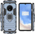 LuluMain Compatible with OnePlus 7T Case, Metal Ring Grip Kickstand Shockproof Hard Bumper (Works with Magnetic Car Mount) Dual Layer Rugged Cover...