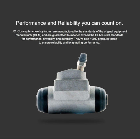 Dynamic Friction Company Rear Left Brake Wheel Cylinder 375-59015 For 2001-2005 Honda Civic...