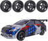 12mm Hex Wheel Rims & Rubber Tires with Foam Inserts for RC 1/10 On-Road Touring Car, Set of 4...