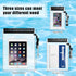 Meetory Clear Waterproof bags Pouch Dry Bags For Camera Mobile Phone Maps Kayak Document Holder,3 Piece Waterproof Plastic Pouch Document Holder U...