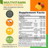 Halal Kids Multivitamin Gummies, 45-90 Days Supply, with All Essential Kids Vitamins. Toddler Vitamins with Vitamin C, D, Zinc, A, E, B6, B12, Bio...