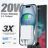 LCGENS USB C Wall Charger Block 20W, 2-Pack Dual Port PD Power Delivery Fast Type C Charging Block Plug Compatible with iPhone 11/12/13/14/15/Pro ...