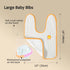 Set of 6 Baby Bibs| Waterproof Toddler Bibs| Large Towel Bibs for Toddler 1-6 Years| Bibs for Baby Boys and Girls...