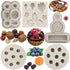 Blueberry Raspberry Strawberry Fondant Molds Nuts Berries Silicone Mold Spices Star Anise Cinnamon Lemon Mold For Cake Decorating Cupcake Topper C...