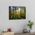 Forest Wall Art Nature Pictures Wall Decor Living Room Mountain Landscape Photo Prints Sunrise Green Trees Scenery Poster Painting Framed Artwork ...