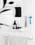 Toothbrush Holder 4 Packs Clean Polycarbonate for Bathroom Shower Easy Installation, No Drilling, No Glue, Wall Mounted, Home Decor Essentials, Tr...