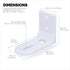 Screwless Wall Mount Small Shelf for Baby Monitors, Security Cameras, Speakers, Decor, Plants & More, Strong VHB Adhesive with Screw in Option, Ea...