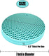 Extra Thick Silicone Trivets Heat Resistant Pot Holder and Oven Mitts,Trivets for Hot Dish,Nonslip Insulation Honeycomb Rubber Hot Pads for Counte...