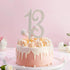 13 Cake Topper Glitter Rhinestone Cake Toppers Gold Cake Decor for 13th Birthday or Anniversary Party...