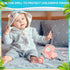 Hortsun 3Pack Necklace Fan Portable Neck Hanging Fan Mini Fan Handheld Fan for Cooling Small Personal Hands Free Fan USB Rechargeable Battery 3 Sp...