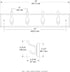 Liberty Hardware 129847 18-Inch Coat and Hat Rail/Rack with 4 Heavy Duty Hooks, White and White...