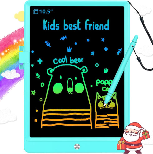 LCD Writing Tablet Doodle Board,10.5 inch Colorful Drawing Pad,Electronic Drawing Tablet, Drawing Pads,Travel Gifts for Kids Ages 3 4 5 6 7 8 Year...