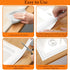 White Caulk Tape Waterproof Self Adhesive, 2 Rolls Toilet Caulk Sealant Tape,Bathtub Caulk Sealing Strip Tape for Kitchen,Bathroom Caulking Tape,F...