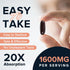 1600 mg Liposomal NAD Supplement, 98% Pure NAD+ Supplement, Superior Absorption, Alternative to Nicotinamide Riboside or NADH to Boost NAD+ for Ag...