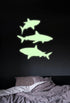 VViViD DECO65 Glow in The Dark Permanent Adhesive Craft 12 Inches x 4 Feet Vinyl Roll Including Free 12 Inches x 12 Inches Transfer Paper Sheet...