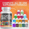 Clean Nutraceuticals Ceylon Cinnamon 3000mg Turmeric 3000mg Apple Cider Vinegar 3000mg Ginseng 2000mg Berberine 1200mg Plus Bitter Melon Gymnema M...