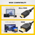 BRENDAZ Micro HDMI to HDMI Cable, 4K HDR 60Hz 18Gbps Hdmi to Micro Hdmi Adapter Cord Compatible with GoPro Hero, DSLR Camera, Alpha a7iii Camera, ...