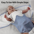 Soarwg Kids Baby Swaddle, Organic Baby Swaddles 0-3 Months, Swaddle Blanket, Swaddle Sack, Adjustable Newborn Infant Swaddle for Boy, Standard 100...