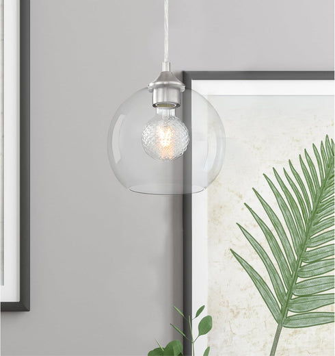 Westinghouse 5268000 5.5 Watt (40 Watt Equivalent) Cut Glass G25 Dimmable Clear Filament LED Light Bulb, Medium Base...