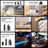 Handheld Car Vacuum Cleaner, 15KPa Mini Cordless 4000mAh Vacuum Cleaner with LED Light, Digital Display & 3 Speeds, 80W High Power 3-in-1 Portable...