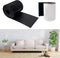 32.8 Feet Under Bed Blocker for Pets Adjustable Gap Bumper Toy Blocker for Under Couch with Adhesive Mounting Strap for Stopping Toys Going Under ...