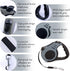 Retractable Dog Leash, 10 FT Dog Leash for Small Medium Dogs up to 22lbs, Pet Tape with Anti Slip Handle and Lock Nylon, 1 Silicone Dog Bowl, 1 Di...