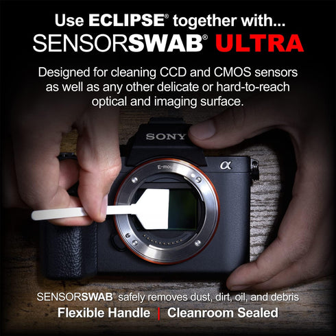 Eclipse Optic Cleaning Solution - Camera Lens and Digital Sensor Cleaner Fluid - Works with All Cameras, Binoculars, and Other Optical Products - ...