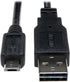 Tripp Lite Universal Reversible USB 2.0 Hi-Speed Cable (Reversible A to 5Pin Micro B M/M) 3-ft.(UR050-003)...