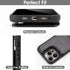 Arae Compatible for iPhone 15 Pro Case with Card Holder - Wallet Case with PU Leather Card Pockets Back Flip Cover for iPhone 15 Pro 6.1 inch - Bl...