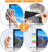 SIBEITU Monitor Memo Board, Multifunction 2Pcs Office Desk Accessories Sticky Note Holder, Acrylic Computer Screen Message Memo Board, Desk Access...